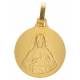 Medaille Scapulier - 14 mm - Metaal Verguld 