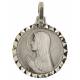 Medaille Lourdes - 16 mm - Metaal Verzilverd 