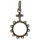 Medaille-Tientje - 20X12 mm - Verzilverd 
