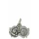 Medaille H Rita/H Antonius - 13 mm - Met Verzilverd 