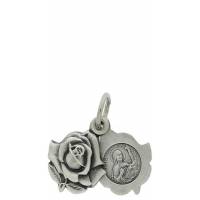 Medaille H Rita/H Antonius - 13 mm - Met Verzilverd 