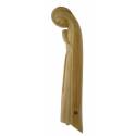 Plaque Murale Vierge Priante Olivier Terre Sainte 19 cm