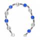 Bracelet Enfant - 10 Médailles Email / Mét Agté