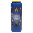 Neuvaine / bleu / Merci à nos Saints Protecteurs