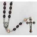 Chapelet - Ste Rita - Bois Marron - Paters beiges