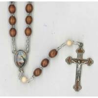 Rozenkrans - H Rita - Hout / Lichtbruin 