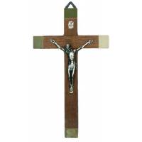 Croix Murale - 15 cm - Bois Clair