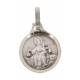 Medaille Scapulier - 12 mm - Metaal Verzilverd 