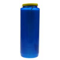 Noveenkaars / blauw / zonder Afbeelding 