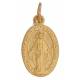 Medaille 17 mm Ov - Wonderbare - Verguld 