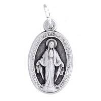 Medaille 17 mm Ov - Wonderbare - Verzilverd 
