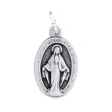 Médaille 17 mm Ov - Miraculeuse - Mét. Agté