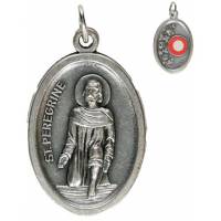 Medaille 22 Mm Ov St Peregrin / Relique