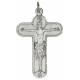 Croix Double Face 32 Mm Metal Nickele