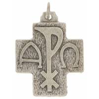 Kruisje 26 X 23 Mm Pax Metaal Verzilverd 