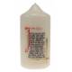 Bougie - 120 X 60 mm - Immer ...