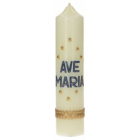 Cierge Marial - 265 X 60 mm
