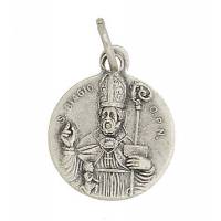Médaille 15 mm - St Blaise - Métal Argenté