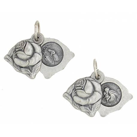 Médaille / Rose - St Antoine / Ste Rita