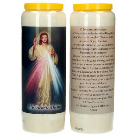 Neuvaine / blanc / Christ Miséricordieux / prière