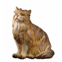 Poes : houtsnijwerk kerstgroep Ulrich 15 cm 