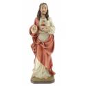 Houtsnijwerk H Hart 30 Cm Gekleurd 