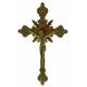 Croix Murale - 20 cm - Métal Doré