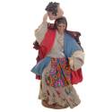 Napolitaanse Santon 12 Cm Vrouw / Mand / Druiven 