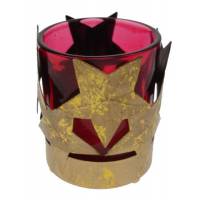 Verre Rouge / Chauffe-Plat 7 cm - 12/bte