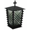 Graflamp 24 cm Zwart 