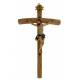 Kruisbeeld - 18 cm - Hout / Korpus Polystone 