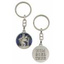 Porte-Clefs - St Christophe / K.G.T. - 30 mm - Email Bleu