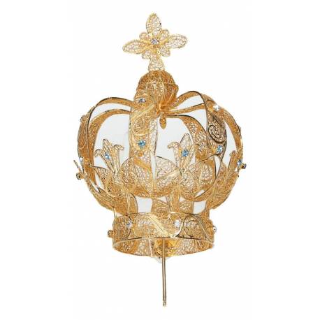Couronne Imperiale 8.5 Cm Metal Dore