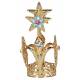 Hertogerkroon Metaal Verguld / Strass 3 Cm 