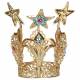 Couronne Ducale 4 Cm Metal Dore