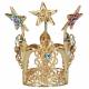 Couronne Ducale 4 Cm Metal Dore