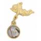 Sierspeld Engel + Medaille Verguld H Rita 
