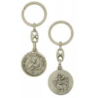Porte-Clefs - Ste Rita / St Christophe - 30 mm