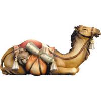 Kameel / Liggend : houtsnijwerk kerstgroep Ulrich 15 cm 
