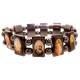 Bracelet sur élastique plurisaints hématite