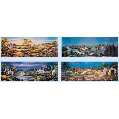 Poster 140 X 50 Cm Paysage