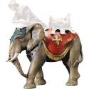 Olifant : houtsnijwerk kerstgroep Ulrich 15 cm 