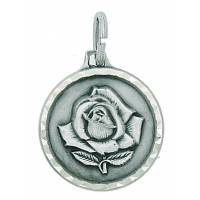 Medaille H. Rita - 16 mm - Metaal Verzilverd 