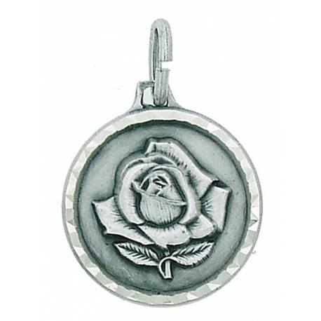 Medaille H. Rita - 16 mm - Metaal Verzilverd 