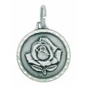 Medaille H. Rita - 16 mm - Metaal Verzilverd 