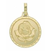 Medaille H. Rita - 16 mm - Metaal Verguld 