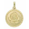 Medaille H. Rita - 16 mm - Metaal Verguld 