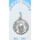 Medaille Zilver H Benedictus 23 mm 
