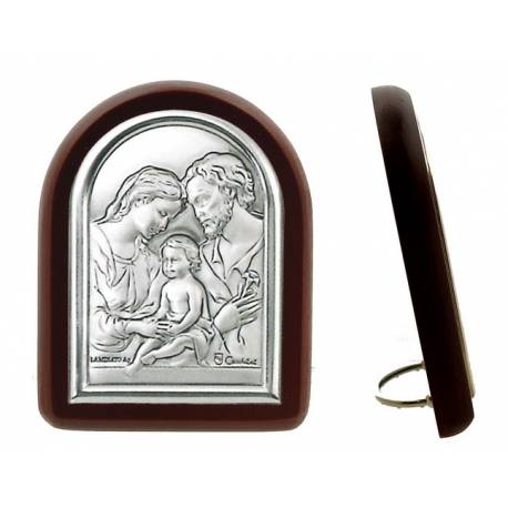 Kader / Zilver - H Familie - Bruin Hout 