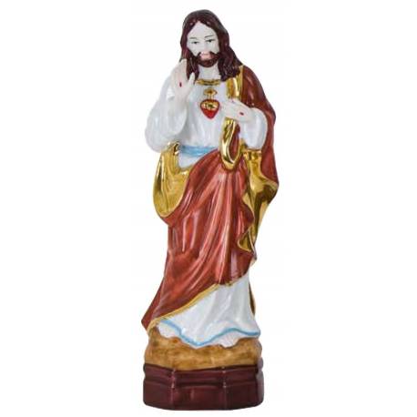 Beeld 20 cm - H Hart - Porselein 